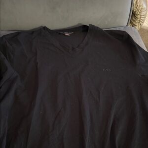 Michael Kors Charcoal V-Neck Tee